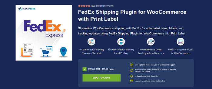FedEx Shipping Plugin for WooCommerce with Print Label FedEx Shipping Plugin for WooCommerce with Print Label is the ultimate solution for seamlessly integrating FedEx shipping into your WooCommerce store.