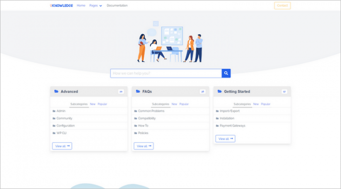 10+ Free WordPress Knowledge Base Themes and Plugins