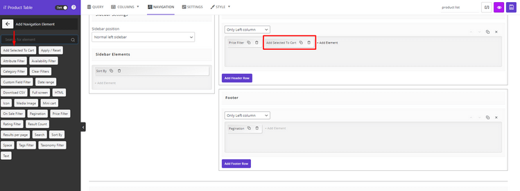 Add Multi Add To Cart Button To make the purchasing process easier for your customers, you can let them order multiple products at once from the table.