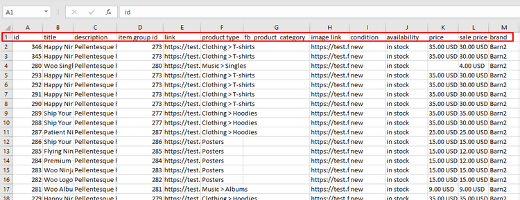 A product feed is a product export file through which you can list and display your products on multiple channels.