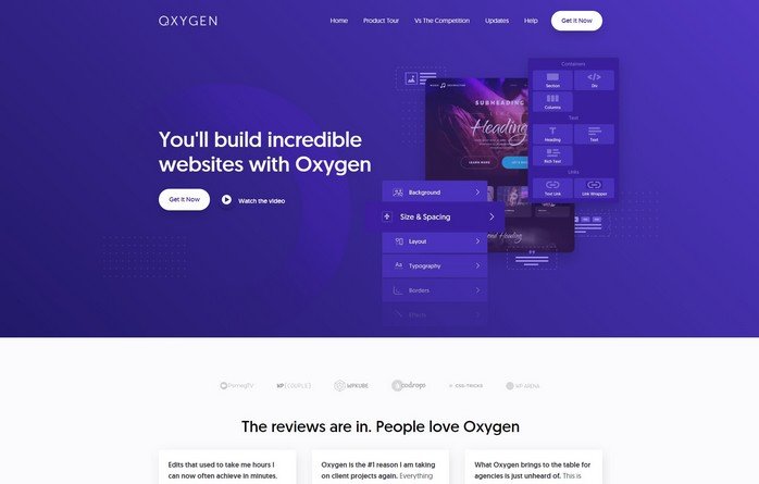 Oxygen Builder is a comprehensive toolkit for crafting dynamic and visually stunning websites. 