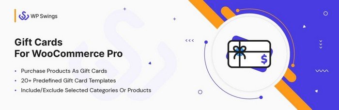 Gift Cards for WooCommerce Pro offers over 20+ festive templates, allowing users to generate customizable gift cards.
