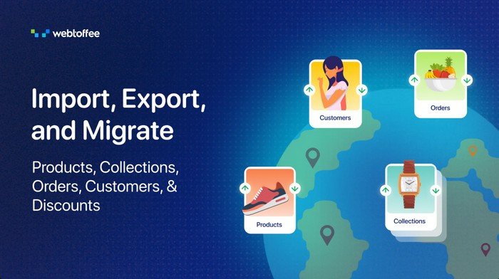 StoreRobo Import Export Suite With the StoreRobo app, you can import and export products, orders, customers, collections, and discounts using CSV files.