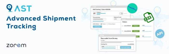 Advanced Shipment Tracking for WooCommerce
The Advanced Shipment Tracking for WooCommerce plugin plays an important role in reducing support tickets and building trust.