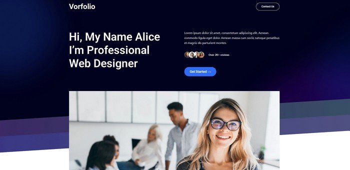 Vorfolio Vorfolio is a completely free WordPress theme designed for Resume and CV websites and for promoting yourself and your work.