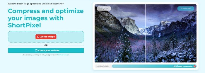 ShortPixel helping your site load faster with image compression.