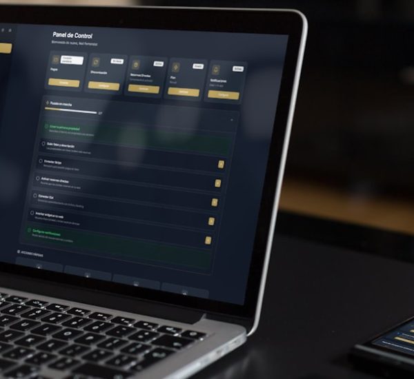 Magento ERP Integrations: Best ERP Systems for Adobe Commerce Compared 43 laptop and phone displaying financial data enterprise mobile dashboard data visualization secure access professional users