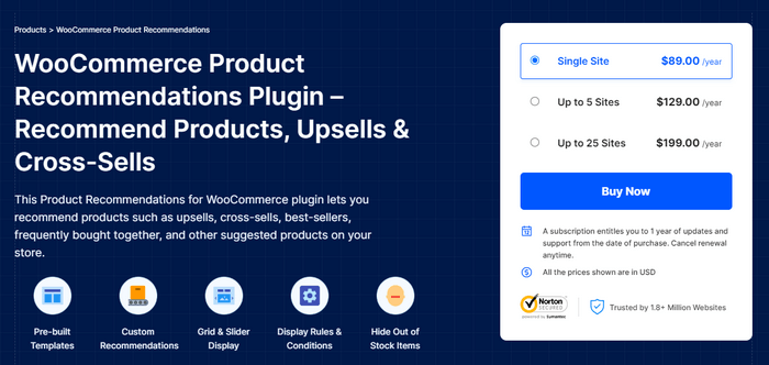 WooCommerce Product Recommendations WooCommerce Product Recommendations is a smart, conversion-driven plugin designed to help store owners increase sales.