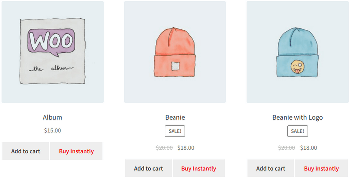 Buy Now A WooCommerce quick buy removes hesitation.