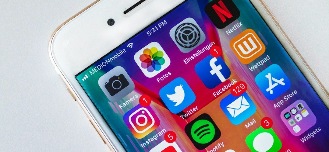 turned on gold iphone 6 phone screen app icons prevention tips