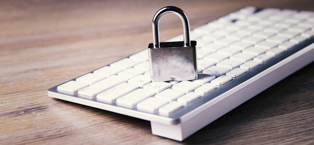 a computer keyboard with a padlock on top of it online privacy secure browsing password safety social media tools 1