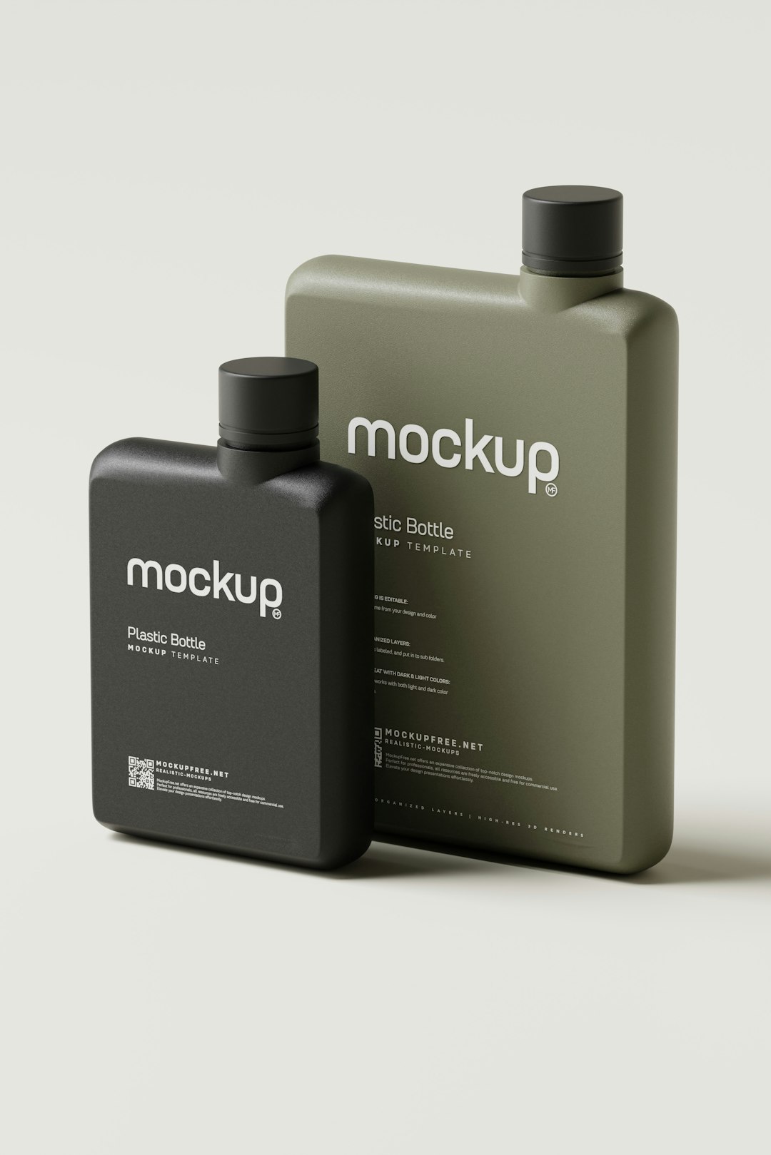 a couple of bottles of liquid sitting next to each other ai artwork product mockups digital design