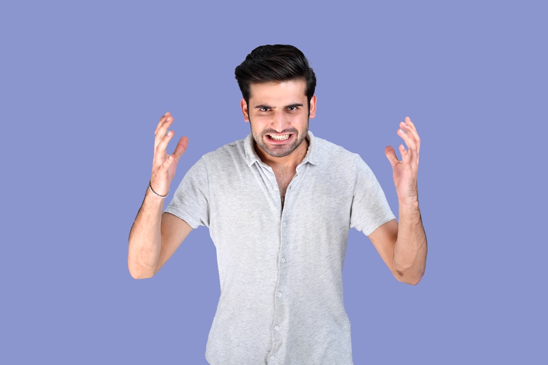 a person with the hands up confused person floating numbers online slang