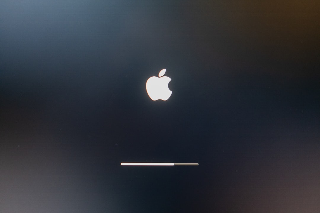 an apple logo is shown on a black background terminal window security shield zip file macos