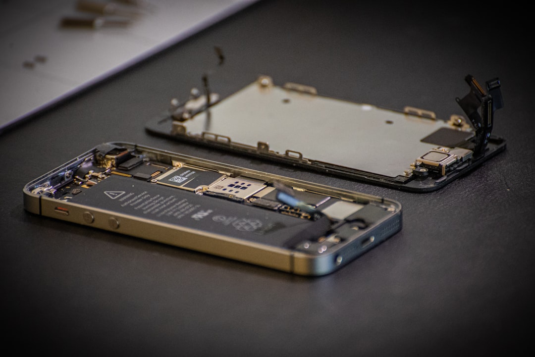 black and gold hard disk drive phone repair battery replacement technician tools