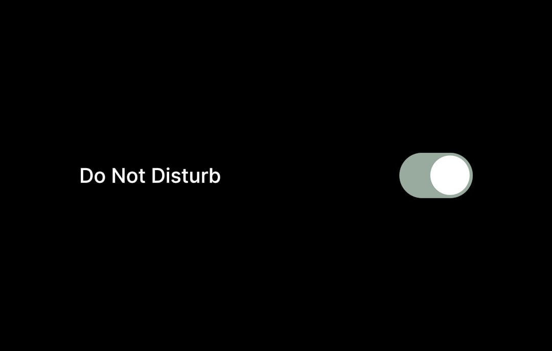 do not disturb toggle switch on black background android phone battery warning shutdown screen