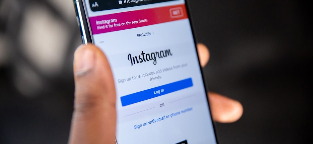 person holding black samsung android smartphone instagram stories mobile screen social media viewer