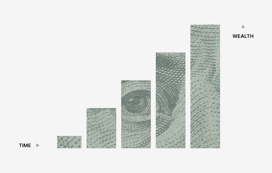 white and black abstract illustration financial planning interest earnings bank comparison savings goals