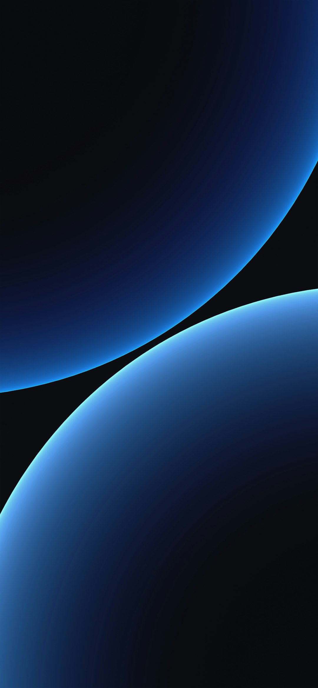 a black background with a blue swirl blue iphone concept premium smartphone glossy titanium dark background