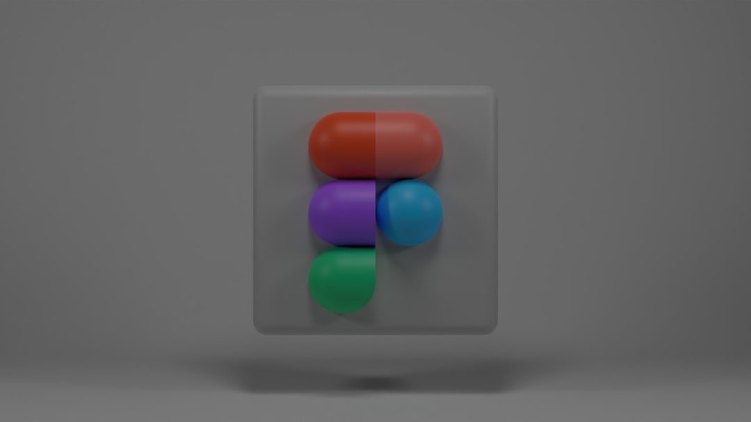 a button with three different colored buttons on it clay icons social media buttons soft shadows