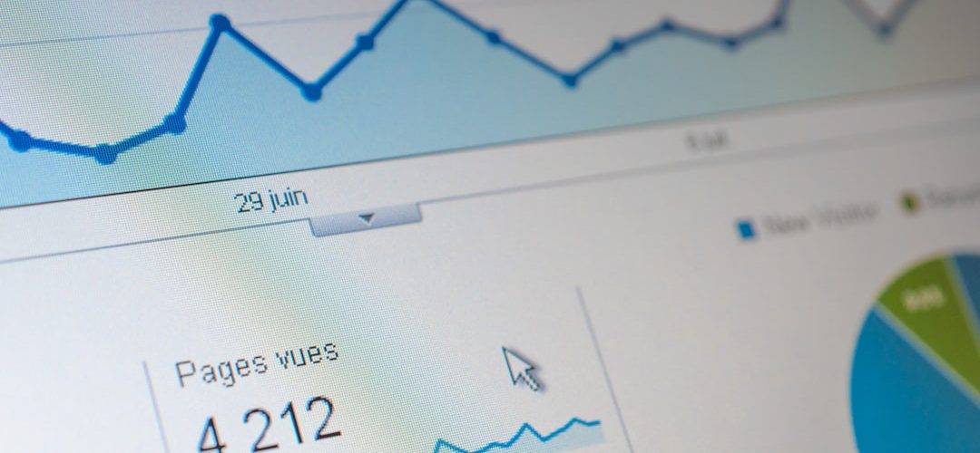 a close up of a computer screen with a graph on it sales dashboard email outreach discount savings