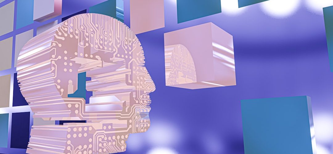 a persons head with a circuit board in the background machine learning workflow data science tools model training