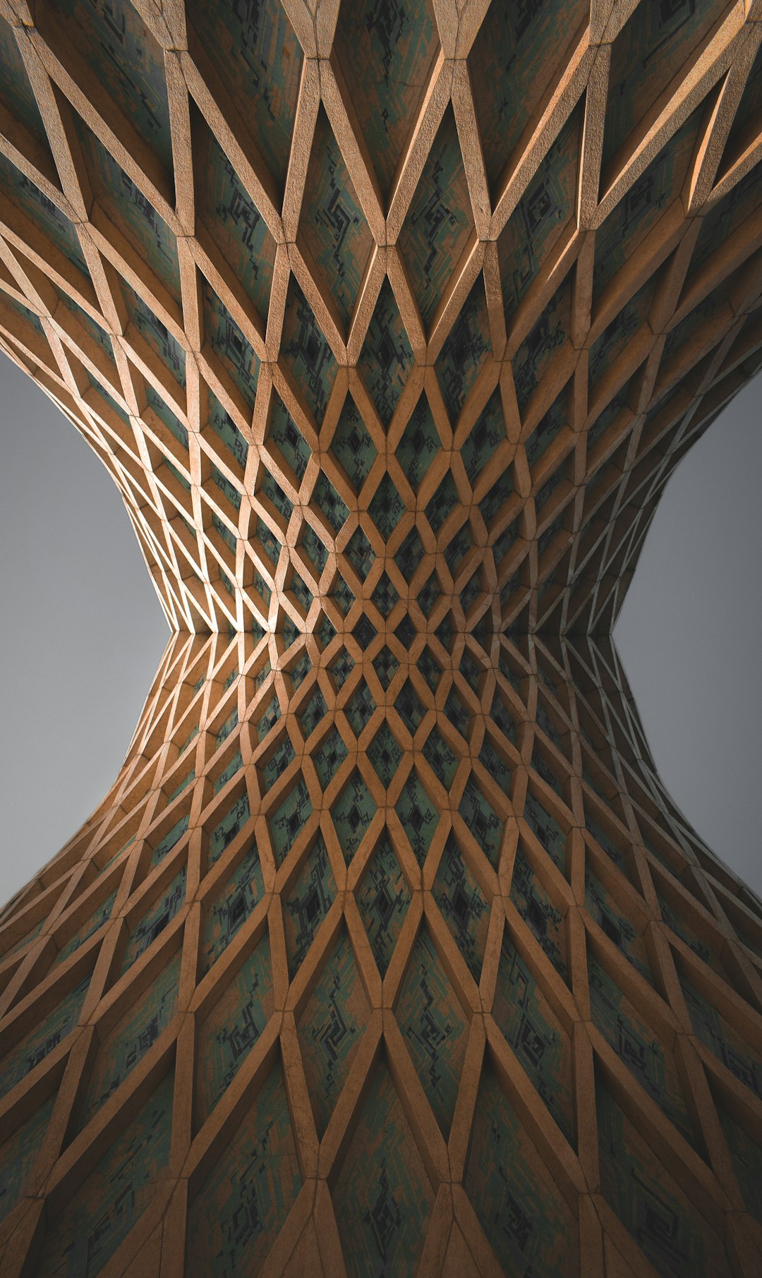 brown and black glass building parametric design grasshopper nodes architecture model digital workflow