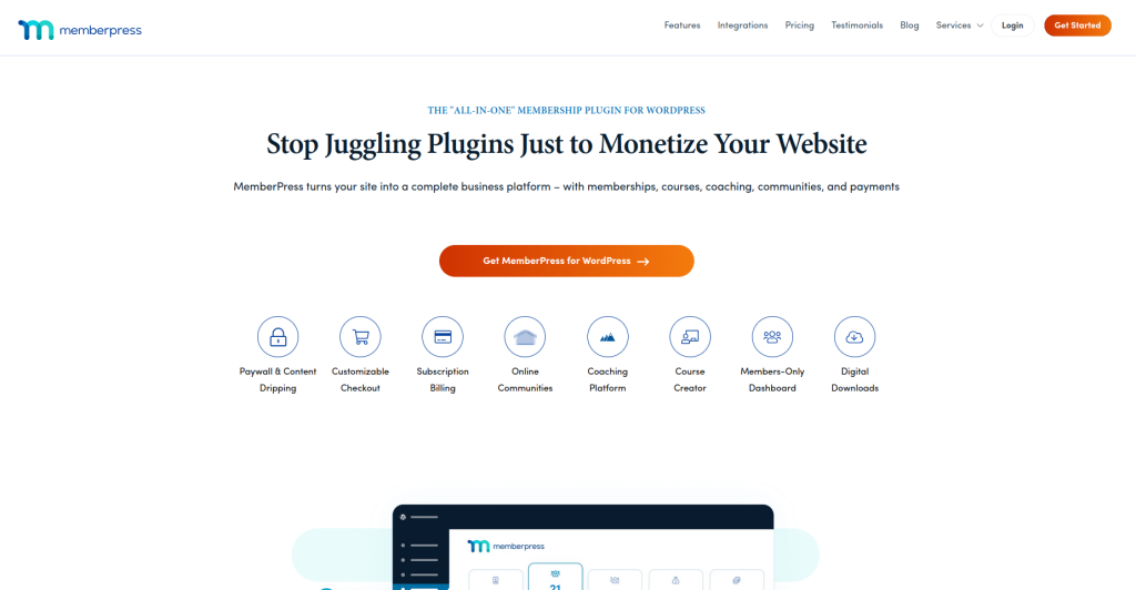 Top 8 WooCommerce Subscription Plugins to Build Recurring Revenue 9 memberpress