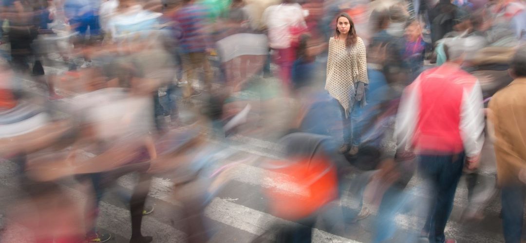 people walking on street during daytime city crowd smartphones wireless signals device tracking