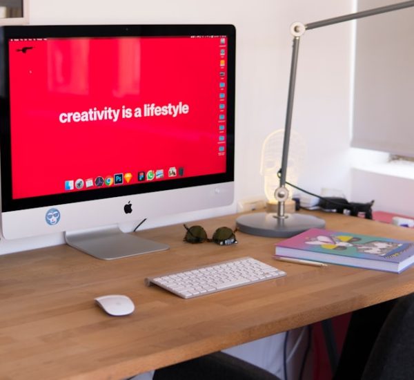 Animation Moovly: Features, Templates, and Video Creation Tools 5 turned on silver imac animation workspace video editor creative dashboard