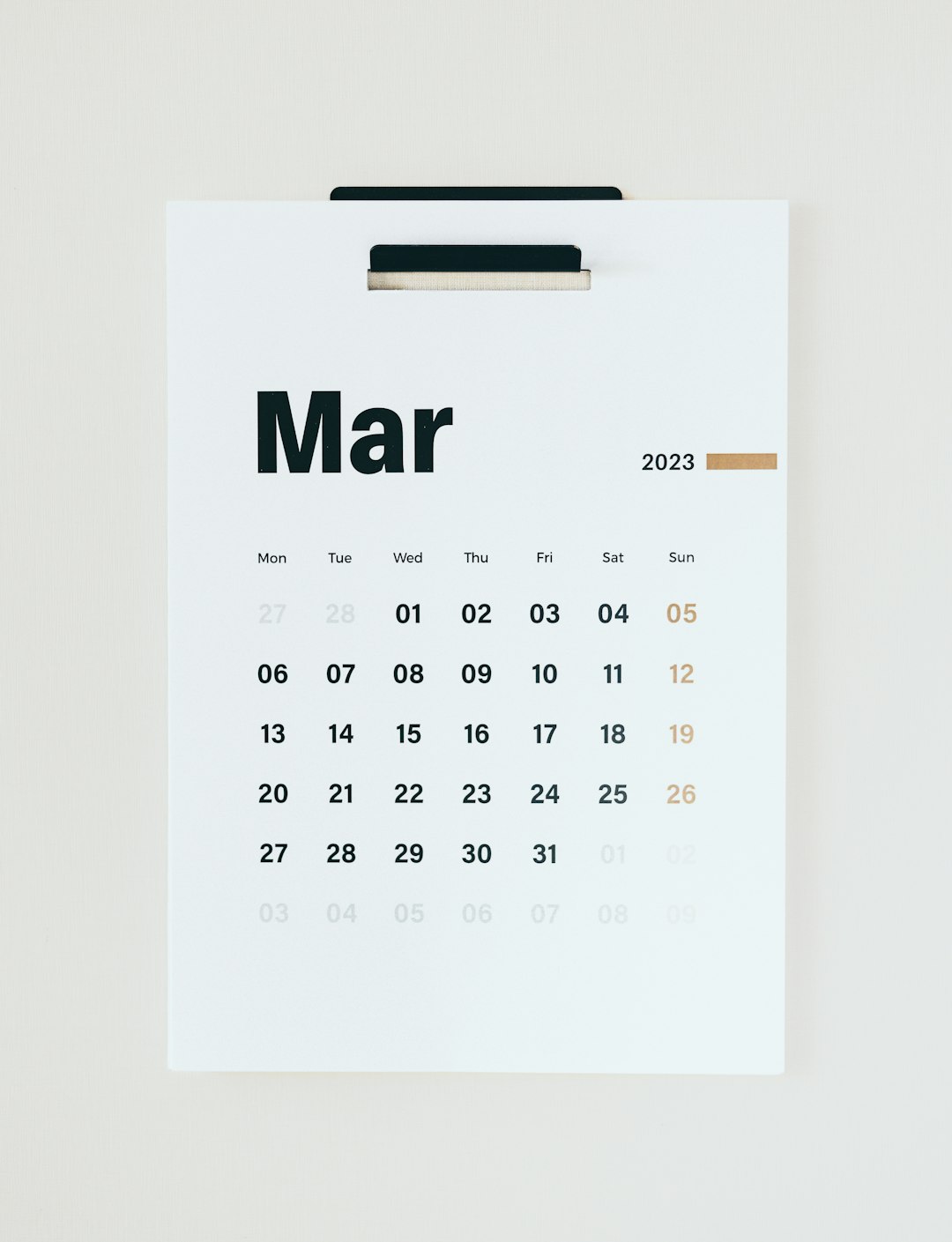 a calendar with the word mar written on it marketing calendar sale banner ecommerce team