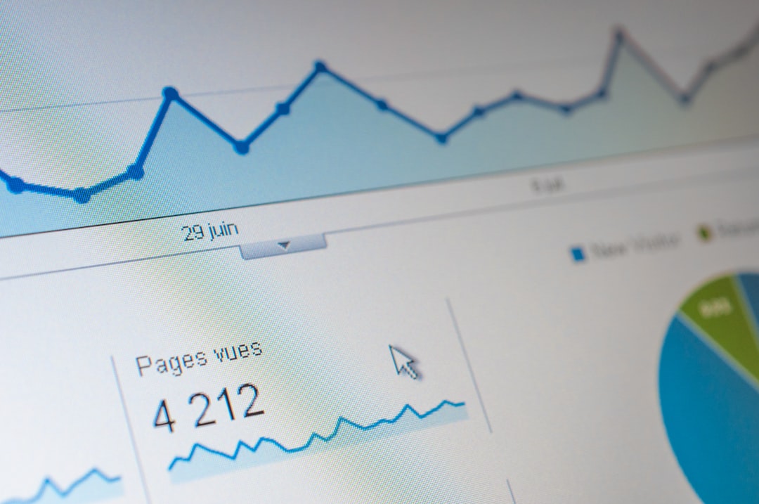 a close up of a computer screen with a graph on it global website structure country folders seo audit