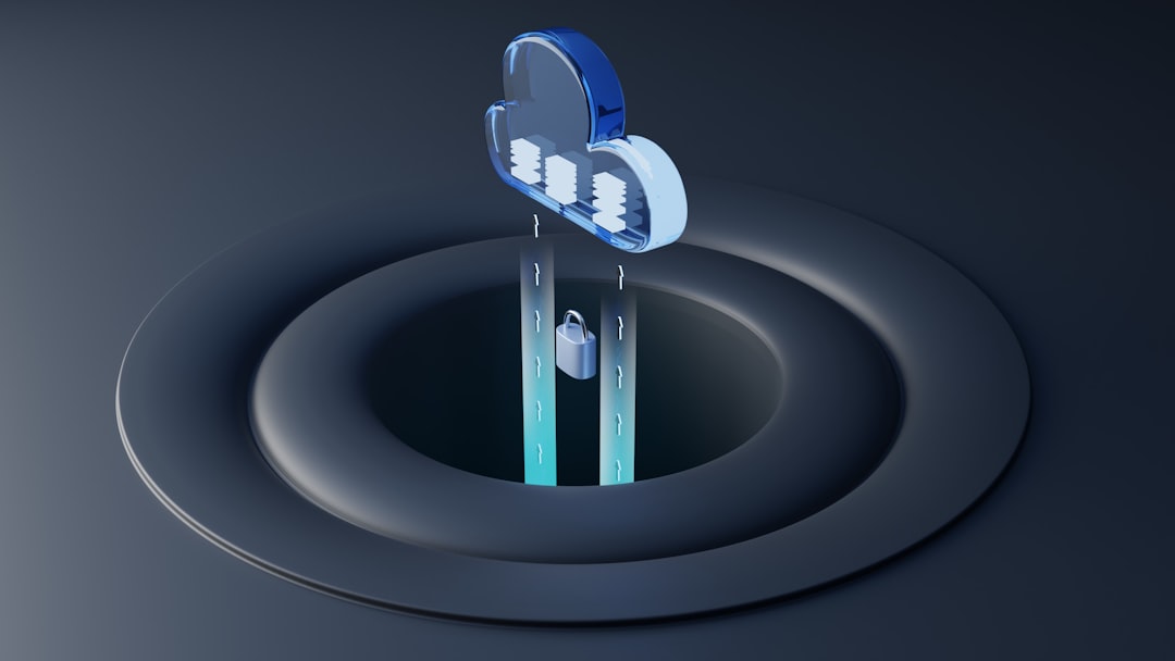 a close up of a device cloud security remote workers network protection