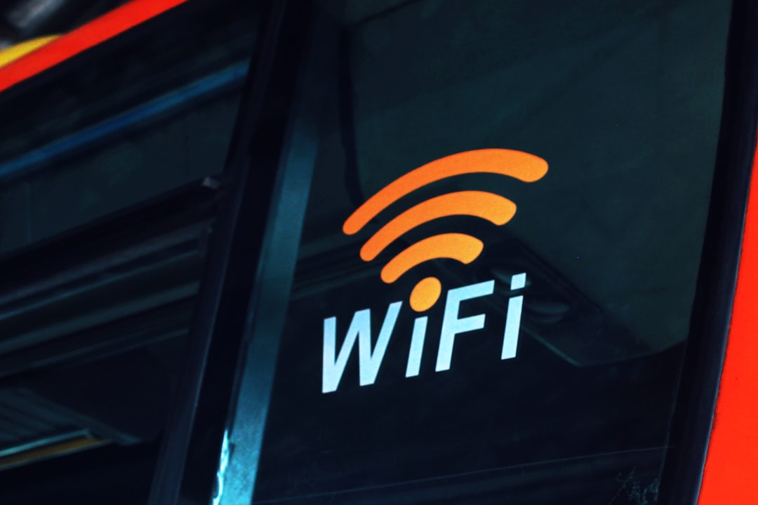 a close up of the wifi logo on the side of a bus android network details gateway address wifi menu