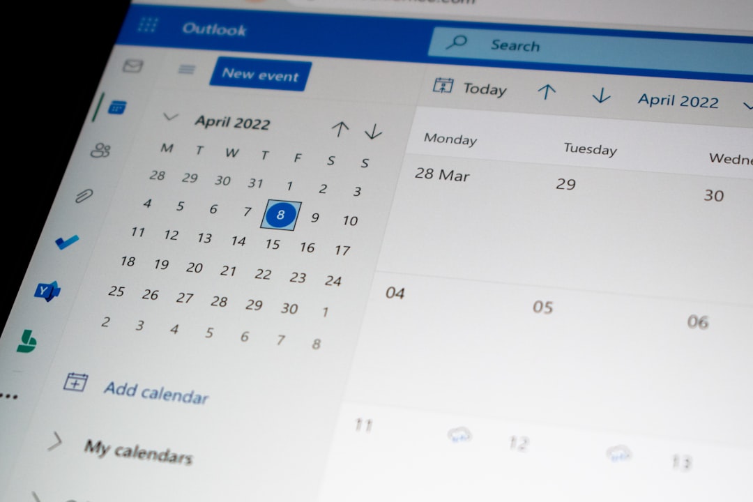 a computer screen with a calendar on it wordpress calendar booking dashboard