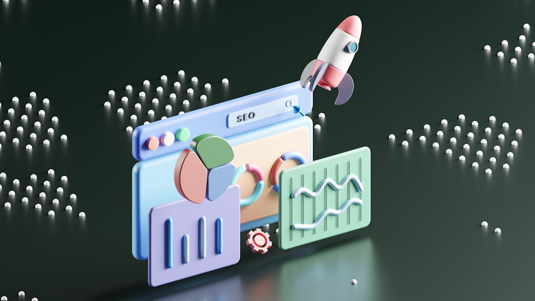 a computer screen with a rocket on top of it backlink analysis ranking signals search engine optimization