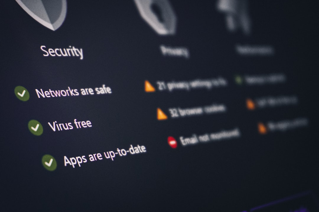a security and privacy dashboard with its status cybersecurity investigation data breach forensic evidence