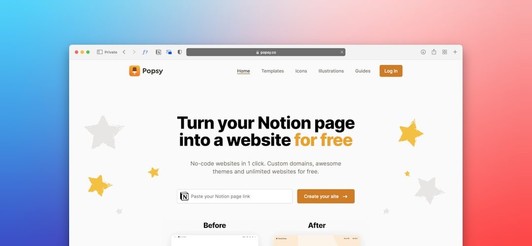 a website page with a star theme error page broken link website browser