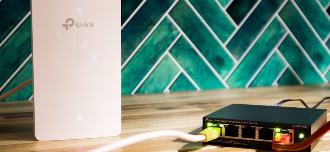 a wi fi router and a network switch sit side by side router login page mobile browser home network