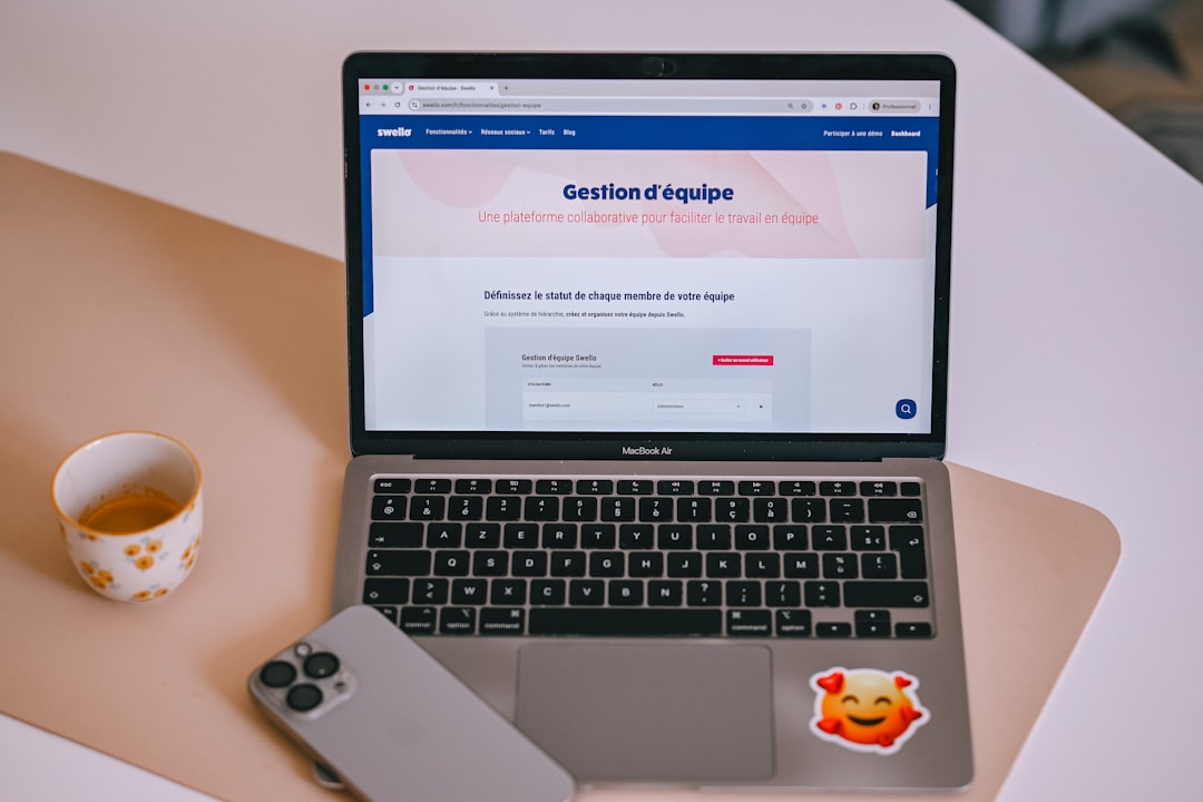 laptop displaying happy customers product reviews social proof
