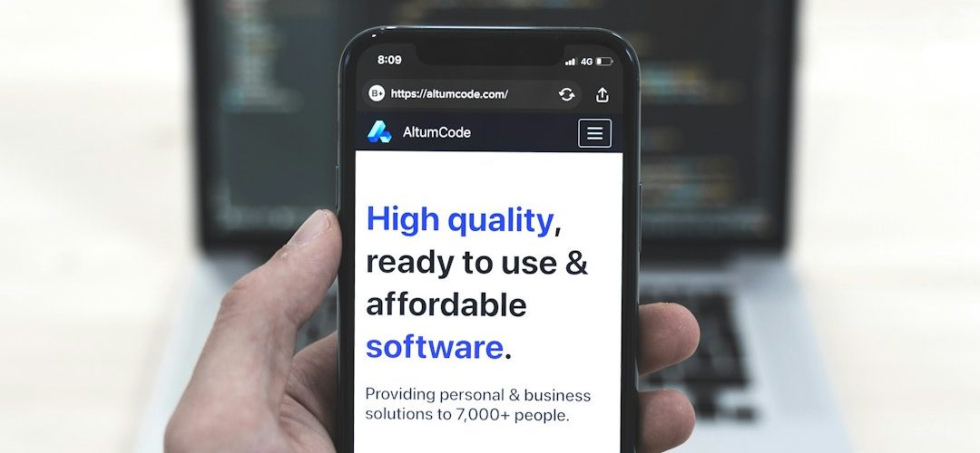 person holding black android smartphone product images optimization mobile shopping web performance