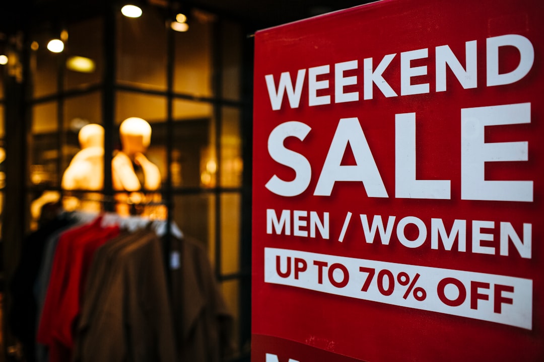 weekend sale signage marketing calendar sale banner ecommerce team