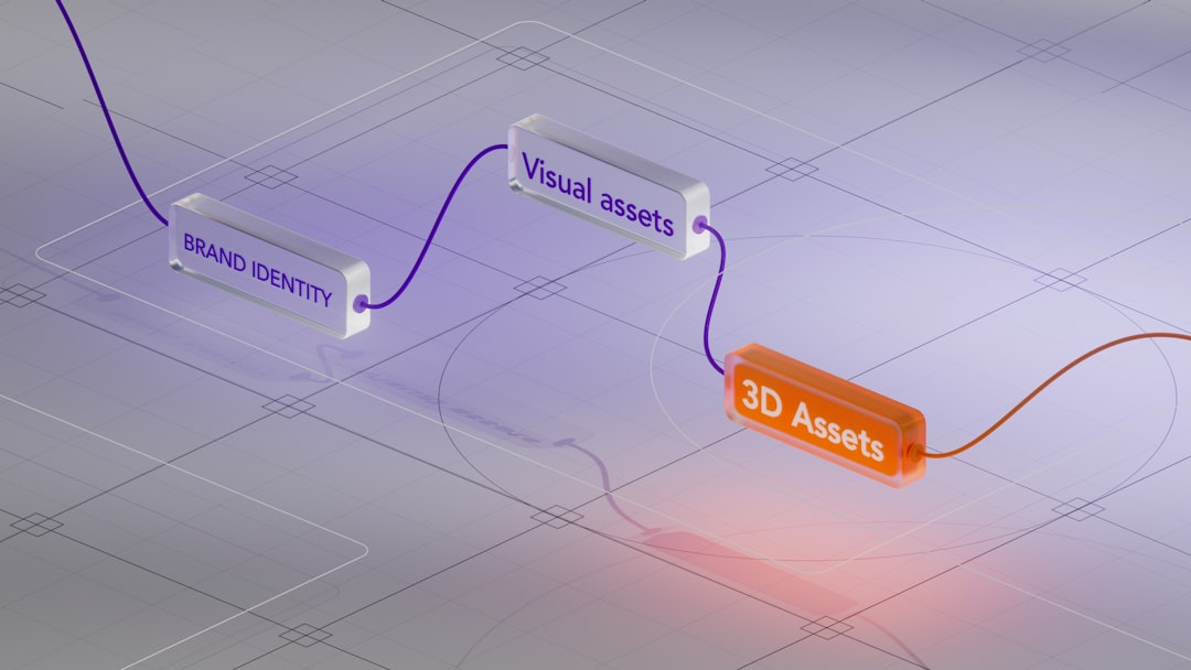 a computer generated image of an orange button automation workflow email sequence customer journey