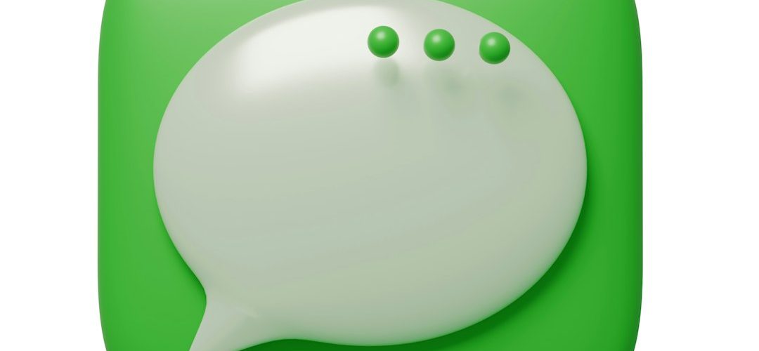 a green app icon with a white speech bubble live chat dashboard support agents customer messages