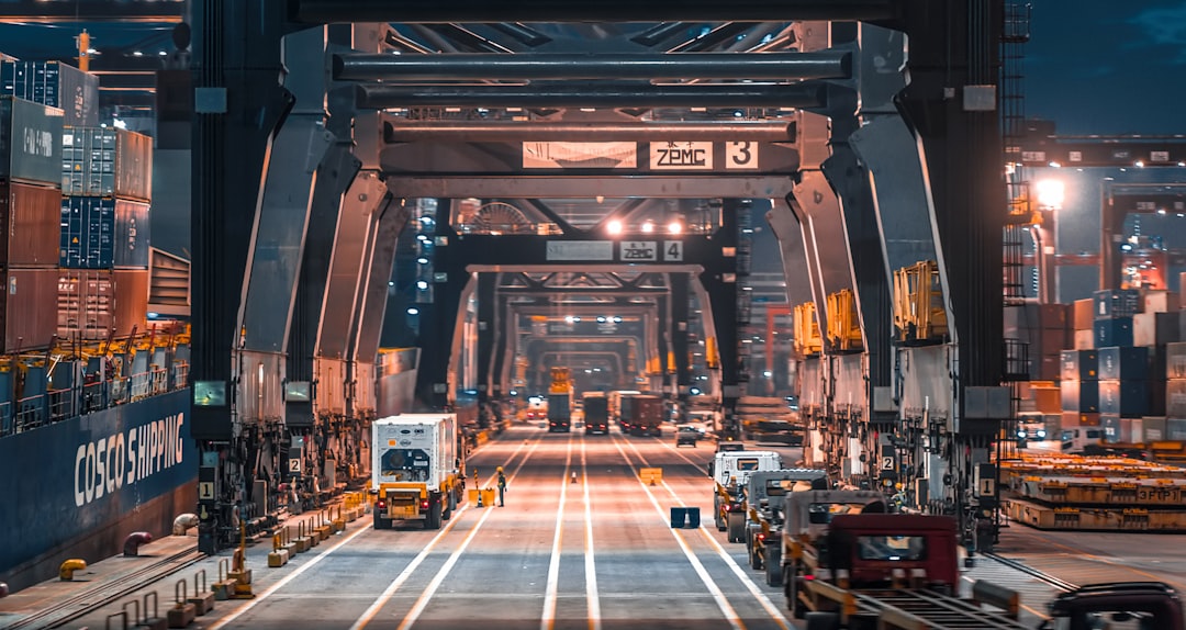 cars on road during night time logistics dashboard shipment tracking supply chain visibility