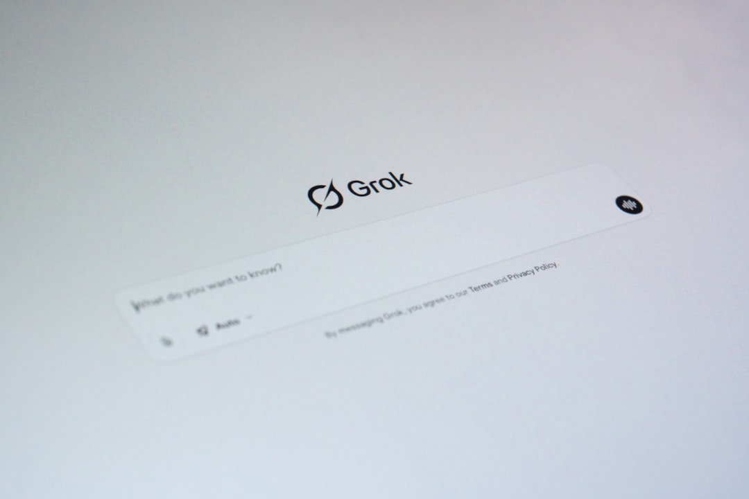 grok ai interface with a question prompt pdf link annotation clickable button document editor