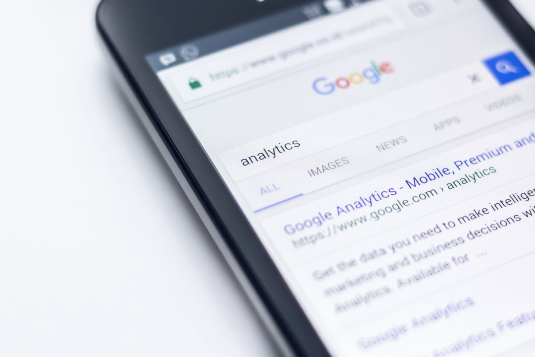 smartphone showing google site ranking pages content audit search intent