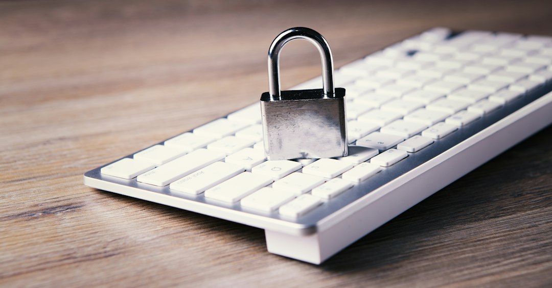 a computer keyboard with a padlock on top of it remote workers zero trust secure access