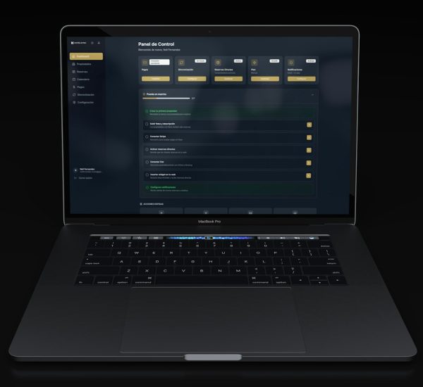 Base44 vs Lovable: Which AI App Builder Is Better for Rapid Prototyping? 4 a modern laptop displaying a dark themed dashboard ai app builder comparison laptop screens prototype dashboard