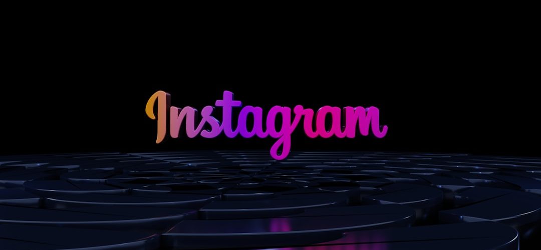 the word instagramn is lit up in the dark instagram analytics friday engagement posting schedule